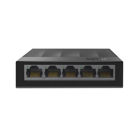 TP-LINK | 5-Port Desktop Switch | LS1005G | Unmanaged | Desktop | 1 Gbps (RJ-45) ports quantity | SFP ports quantity | PoE ports